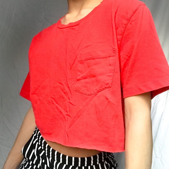 St Johns Bay Red Crop Top - Picture 1 of 6